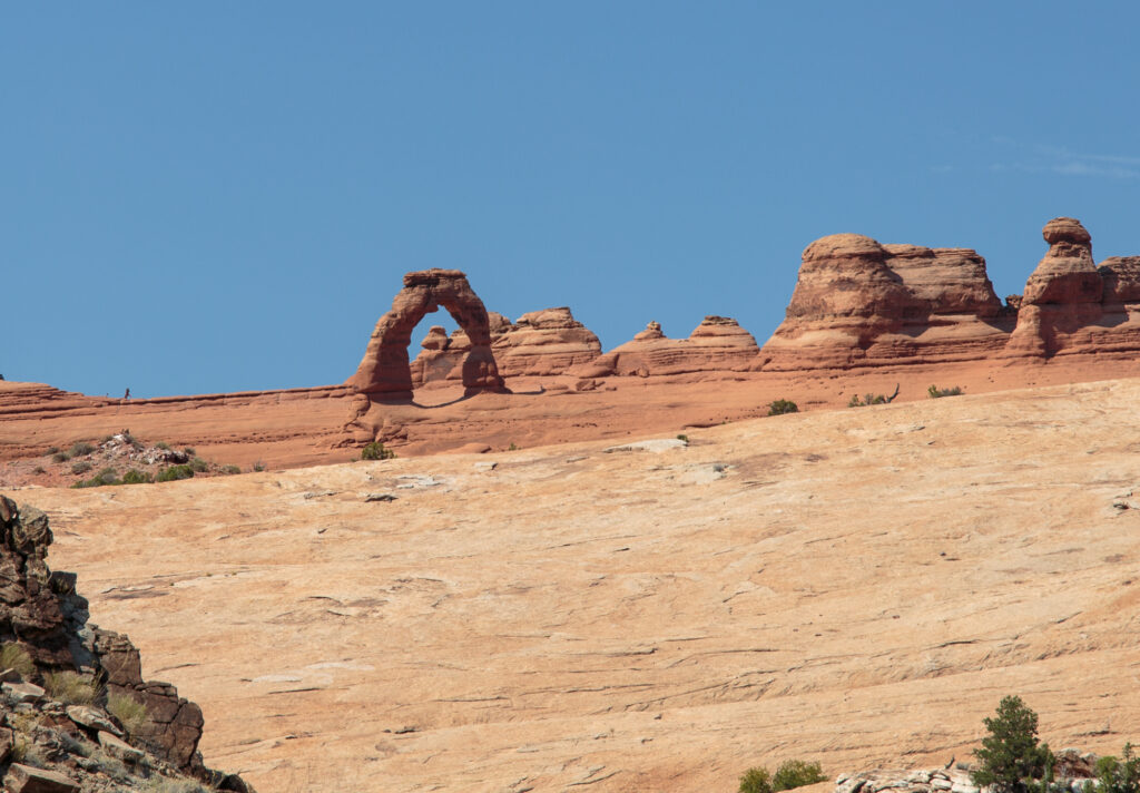 Delicate Arch from a distance