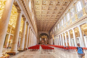 Inside Santa Maria Maggiore