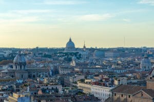 Panoramic View of Rome