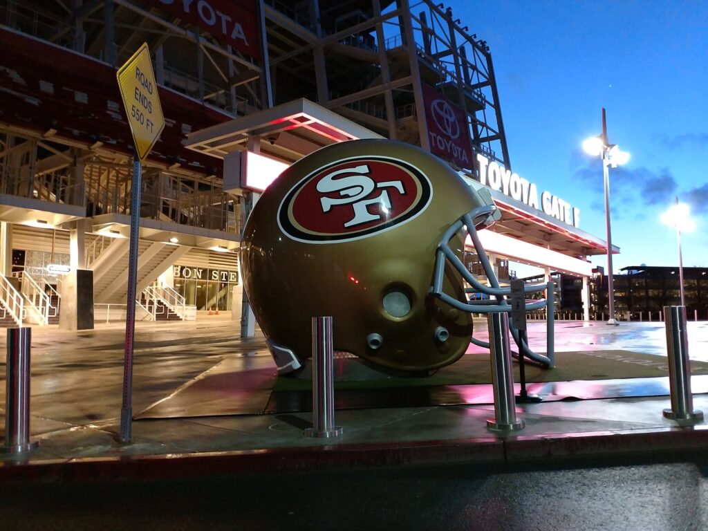 49ers Helmet