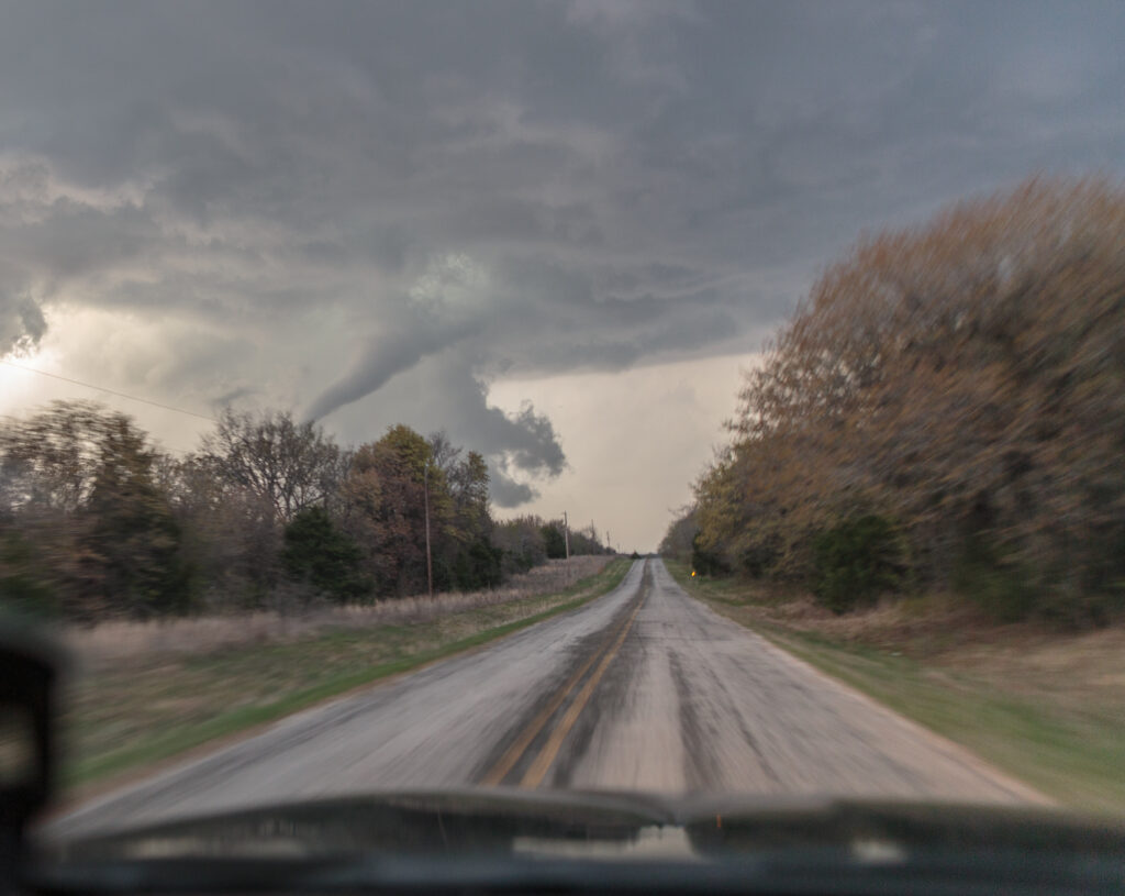 Tornado near Ada, OK