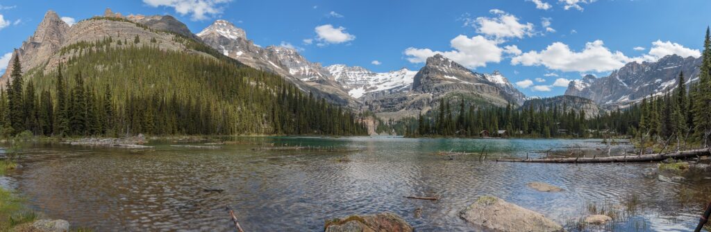 Panoramic View of Lake O'Hara