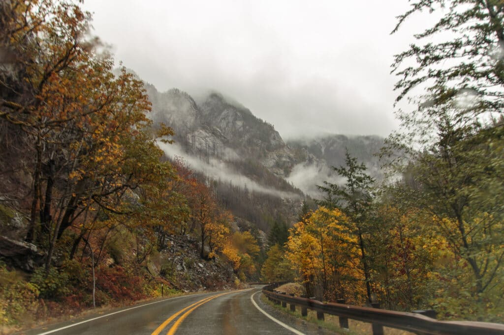 Highway 20 in the North Cascades National Park