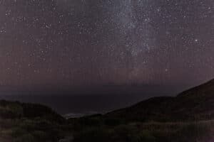 Brilliant night sky from Saint Croix