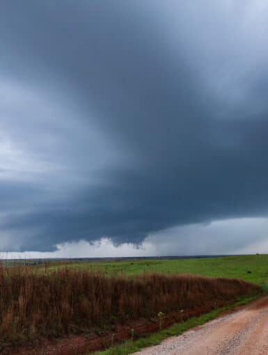 Funnel in Custer County Oklahoma