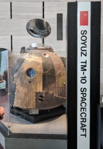 Soyuz TM-10 Spacecraft at National Air & Space Museum