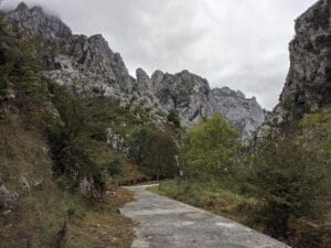 Near entrance of Parque Nacionai de Los Picos de Europa