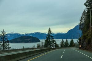 Sea-to-Sky Highway in Vancouver