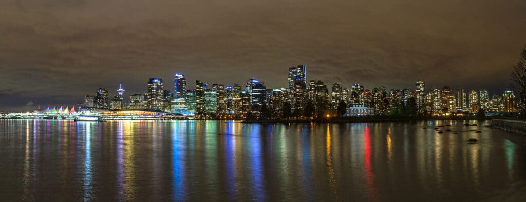Vancouver, BC just before the pandemic hit in February 2020