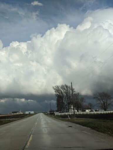 Storms near Galesburg