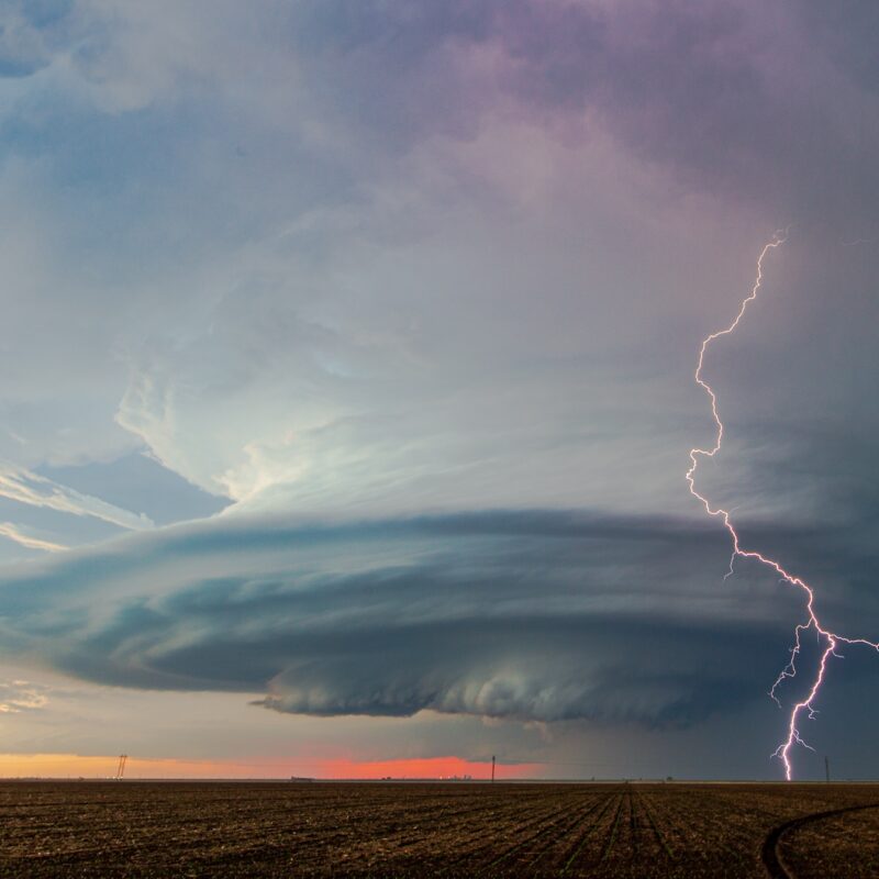 Sublette, Kansas Supercell - Ben Holcomb Storm Chasing