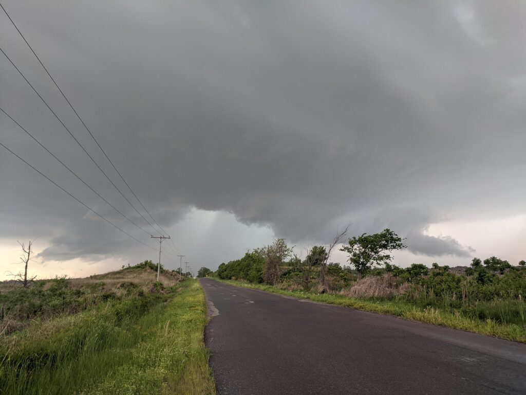 Supercell over Sportsmen Acres, OK