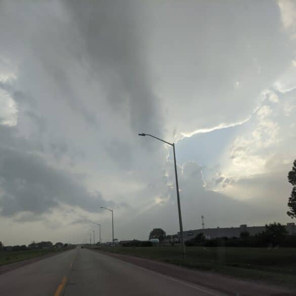 Storms failing in Iowa