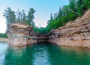 Cove in Pictured Rocks