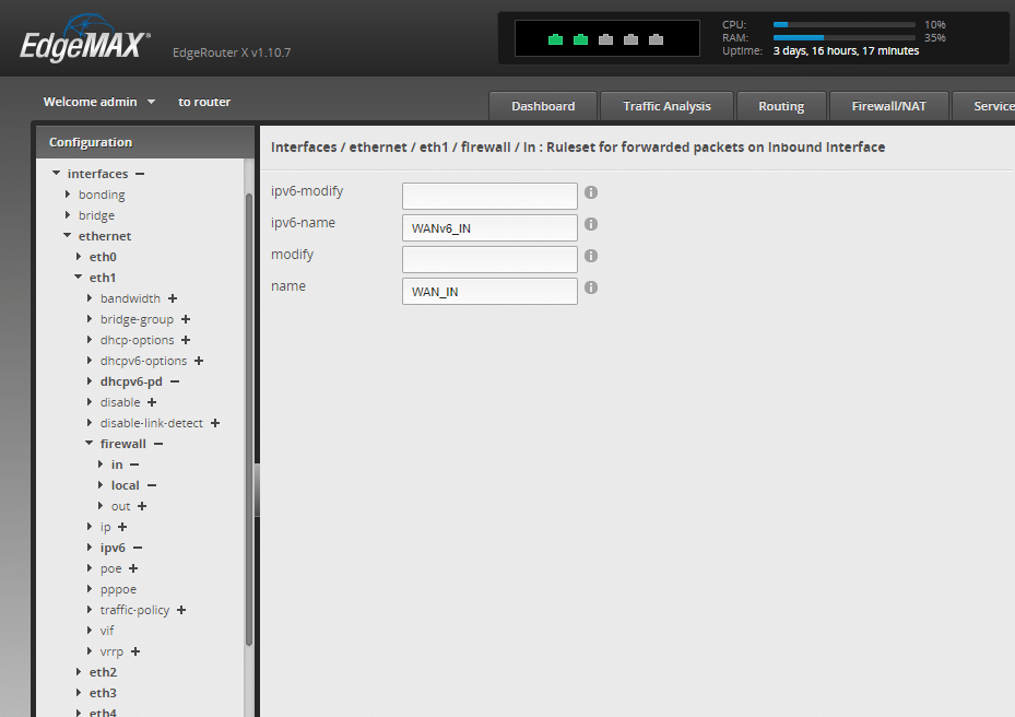 Add WANv6_IN to ipv6-name on external interface