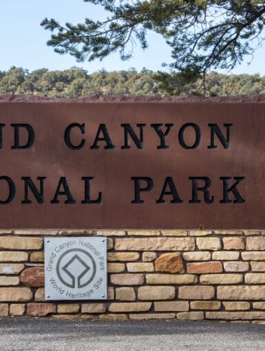 Grand Canyon National Park at the Grand Canyon South Rim.