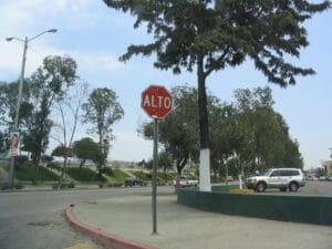ALTO - Mexican Stop Sign