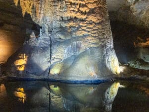 Cathedral Caverns State Park near Woodville, Alabama