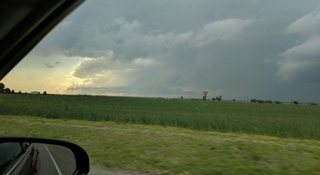 First Vernon Texas Tornado from a far distance