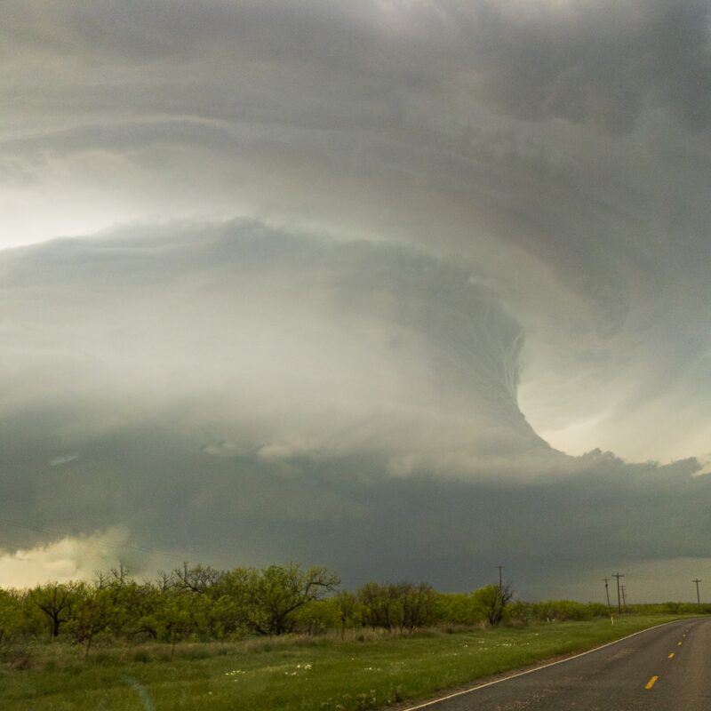 Beautiful Supercell structure in Western North Texas - Ben Holcomb ...