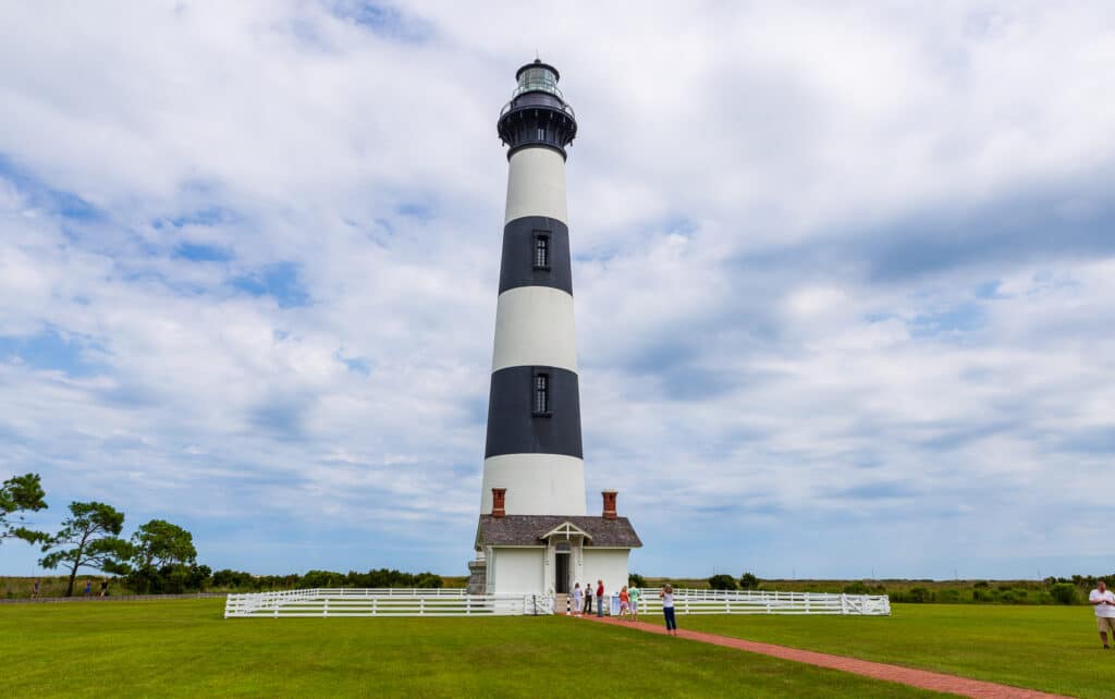 Bodie Island Lighthouse on the Outer Banks of North Carolina