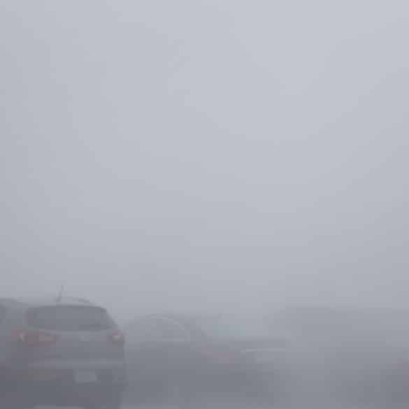 Intense wind and rain during Hurricane Irma as it made landfall in Naples, Florida in September 2017