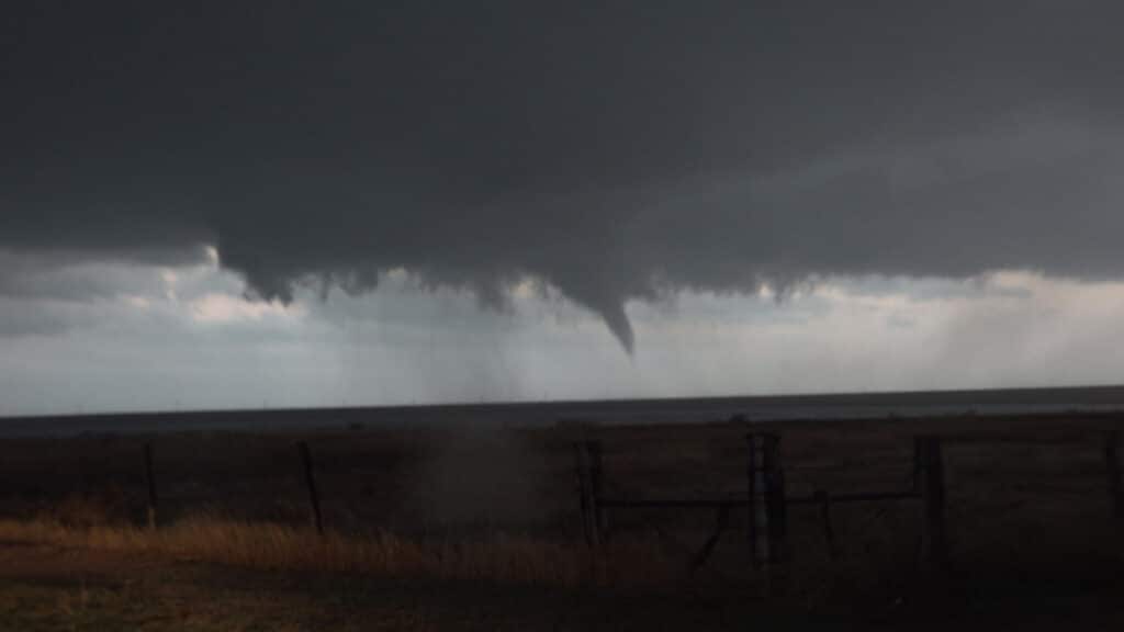 First Tornado of the day