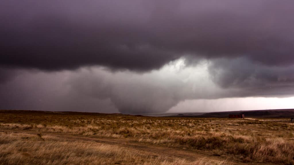 Pampa Texas Tornado Wedge Tornado northeast of Pampa, Texas on November 16, 2015n November 16, 2015. This image was a long exposure during a strike of lightning