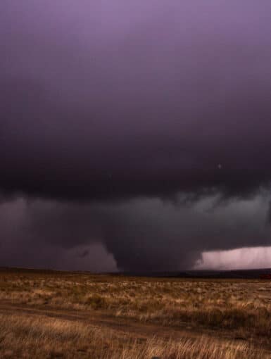 Tornado northeast of Pampa, TX on November 16, 2015