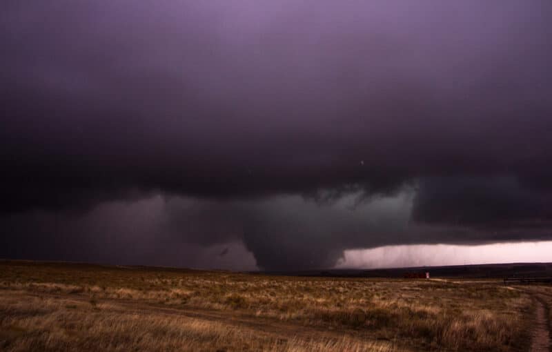 Tornado northeast of Pampa, TX on November 16, 2015