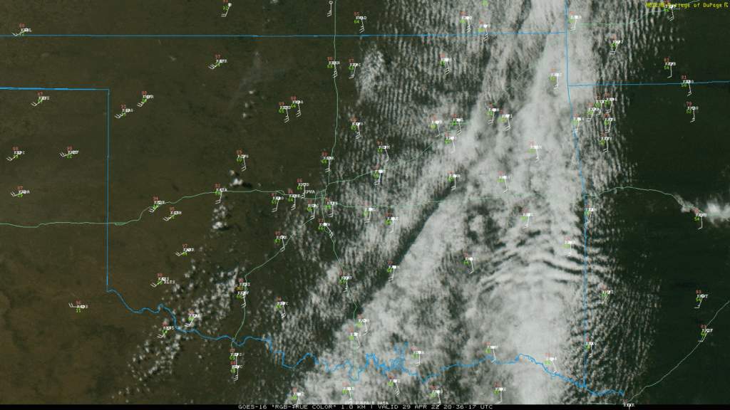 April 29, 2022 Visisble Satellite 20:36z/3:36 pm CDT