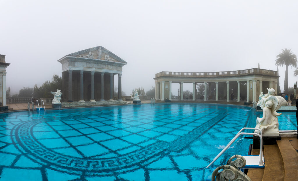 Blue Pool at Hearst Castle