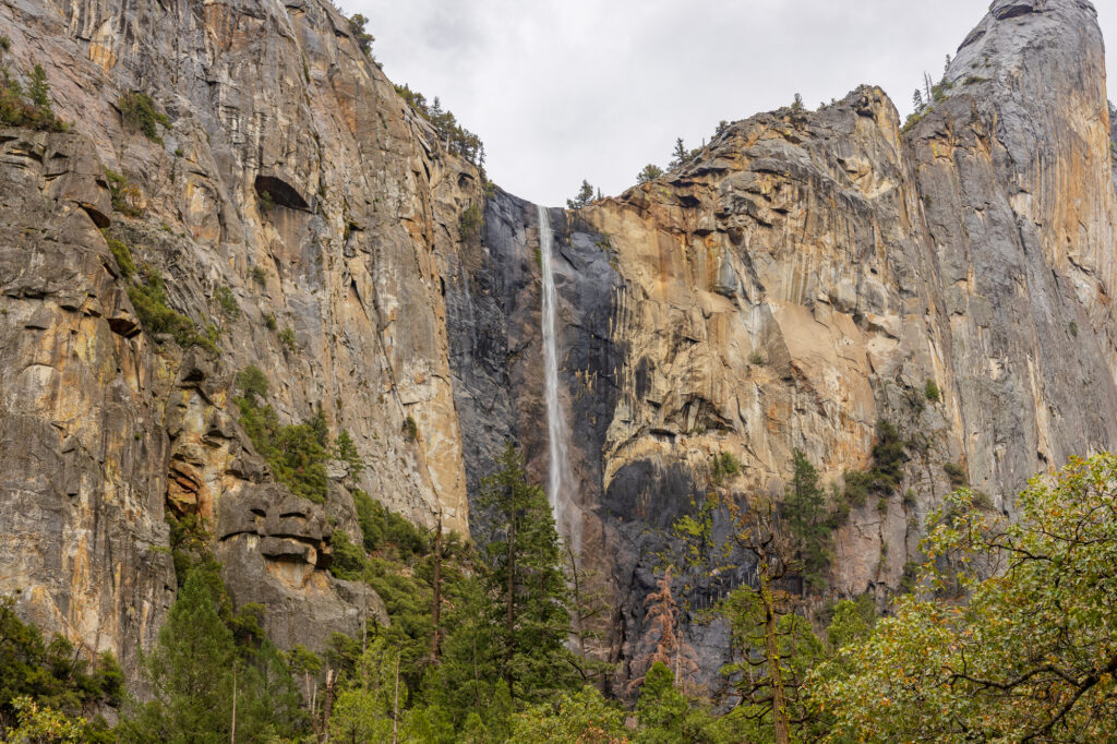 Bridal Veil Falls at Yosemite National Park