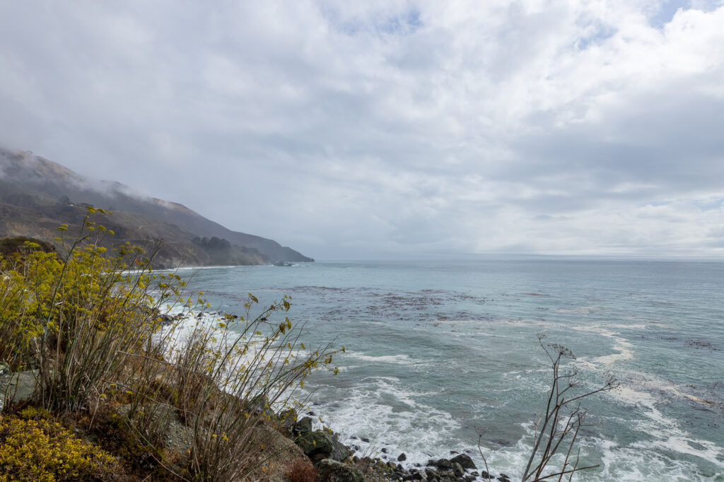 Rainy Day on the Pacific Coast Highway