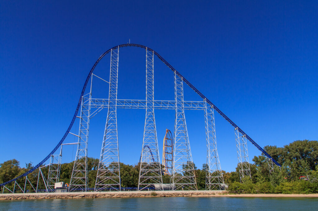 Millennium Force first hill