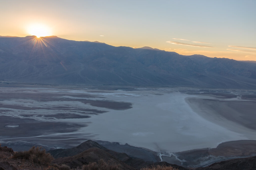 Dante’s View at Sunset in Death Valley