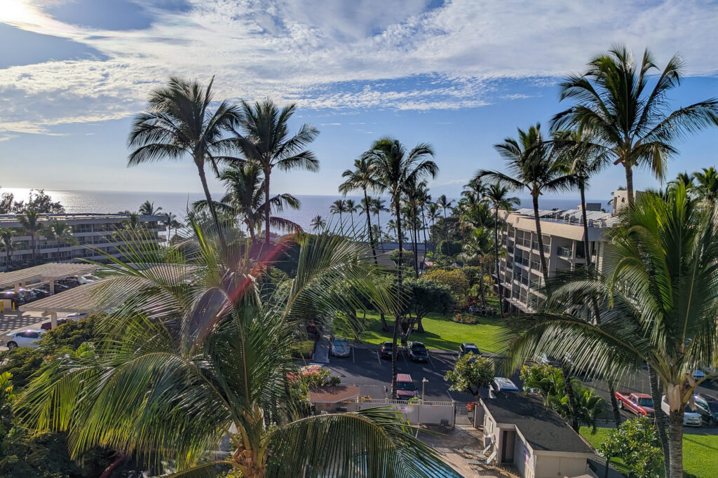 View from our Condo in Maui