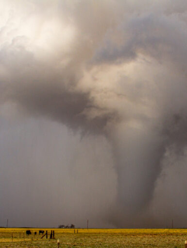 EF-4 Tornado near the town of Tipton, OK on the afternoon of November 7, 2011