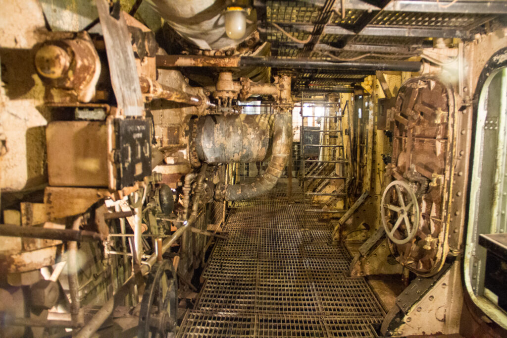 Engine Room on USS Texas
