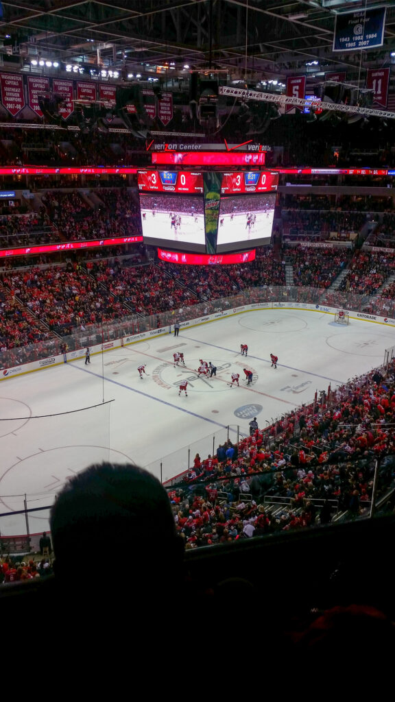 Red Wings vs Capitals