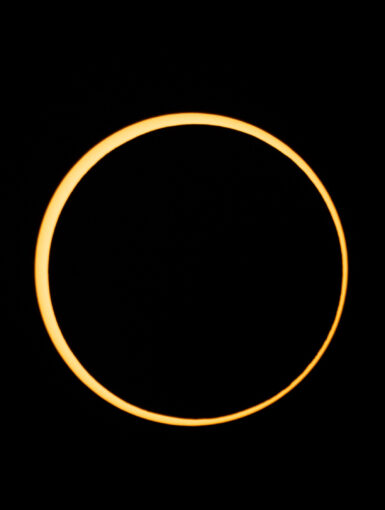 Annular Solar Eclipse on October 14, 2023 from Boerne, TX