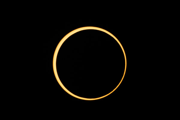 Annular Solar Eclipse on October 14, 2023 from Boerne, TX