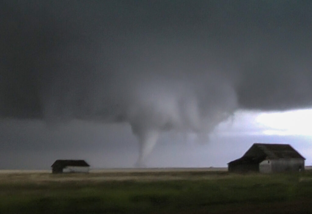 Tornado near Eva