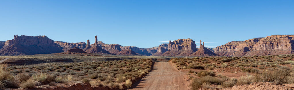 Buttes in Valley of the Gods