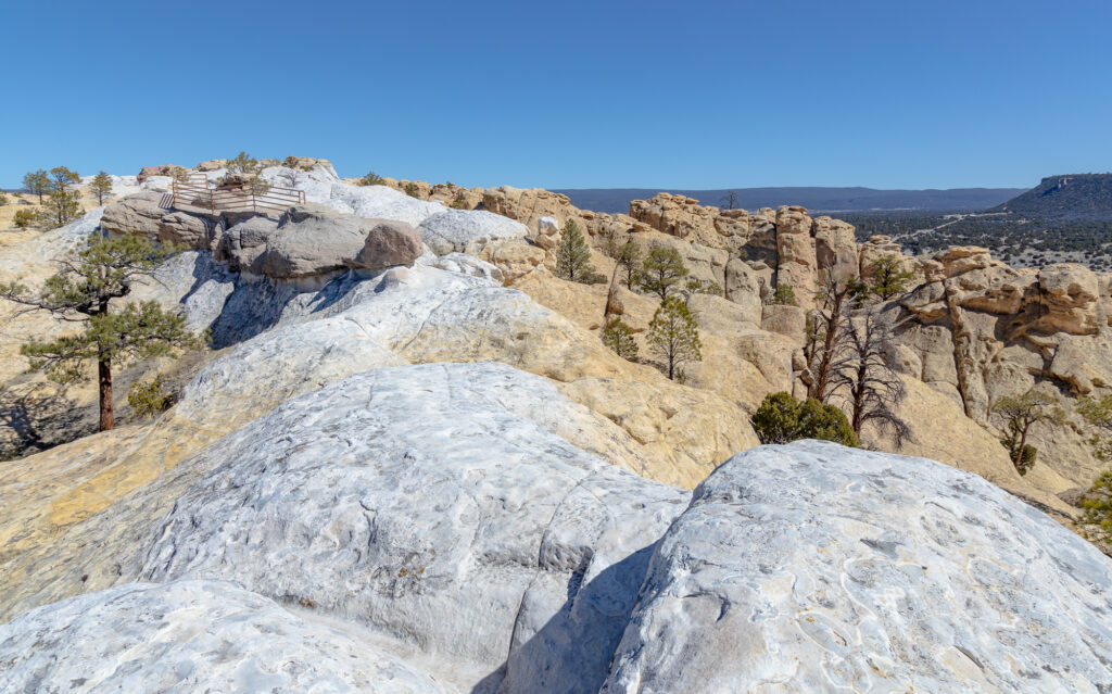 Trail on top of El Morro National Monument