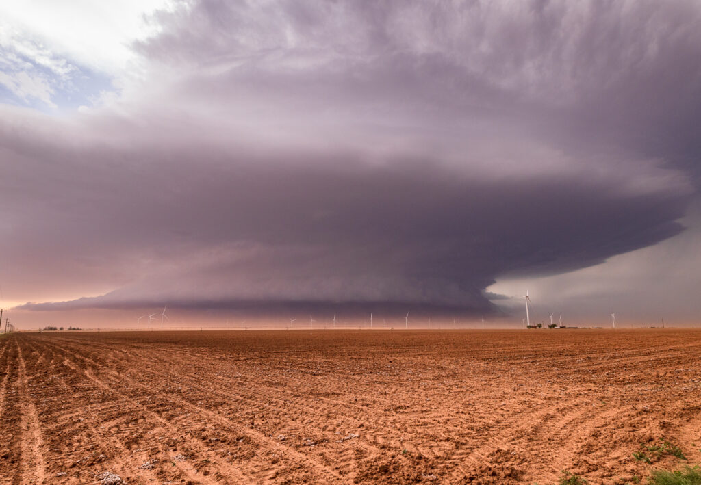 Texas Supercell near Tahoka Texas